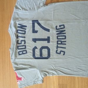 Boston Red Sox - 617 Boston Strong promo t shirt - fan giveaway